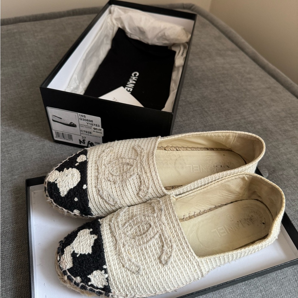 Chanel tweed Espadrilles